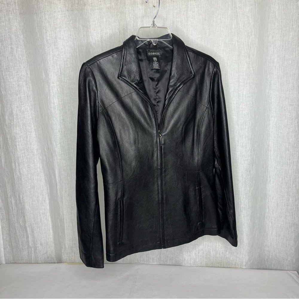 Black leather jacket, for women!